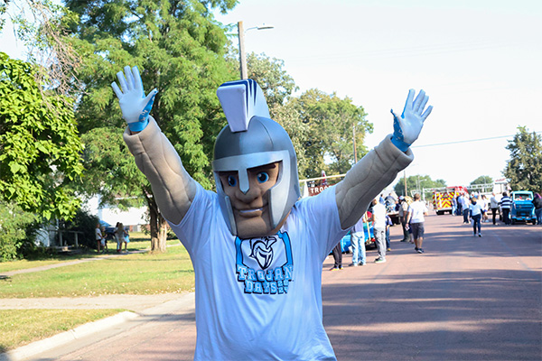 General Cy at the 2024 Trojan Days Parade.